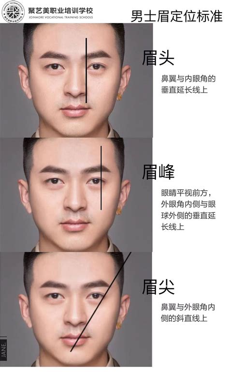 面相男眉型種類